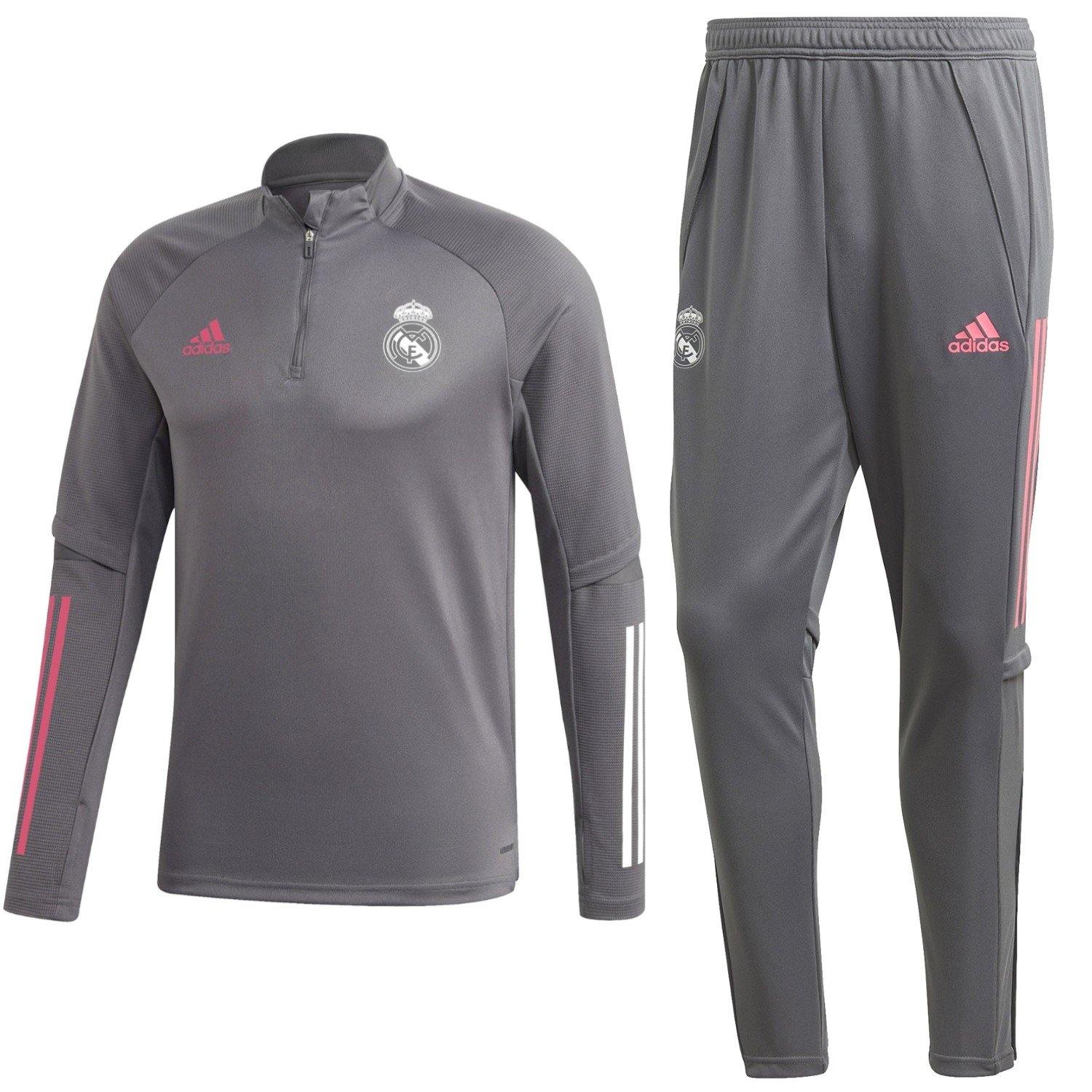 Real Madrid soccer grey technical 