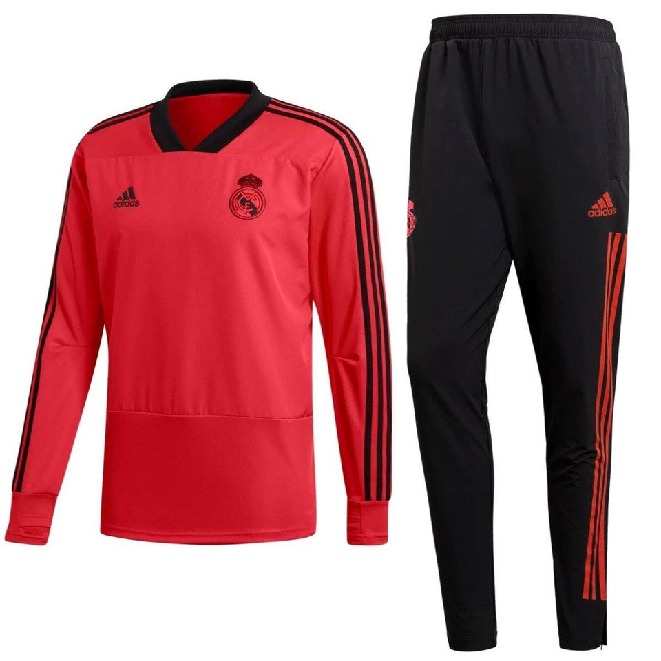 Real Madrid training sweat soccer tracksuit UCL 2018/19 - Adidas ...
