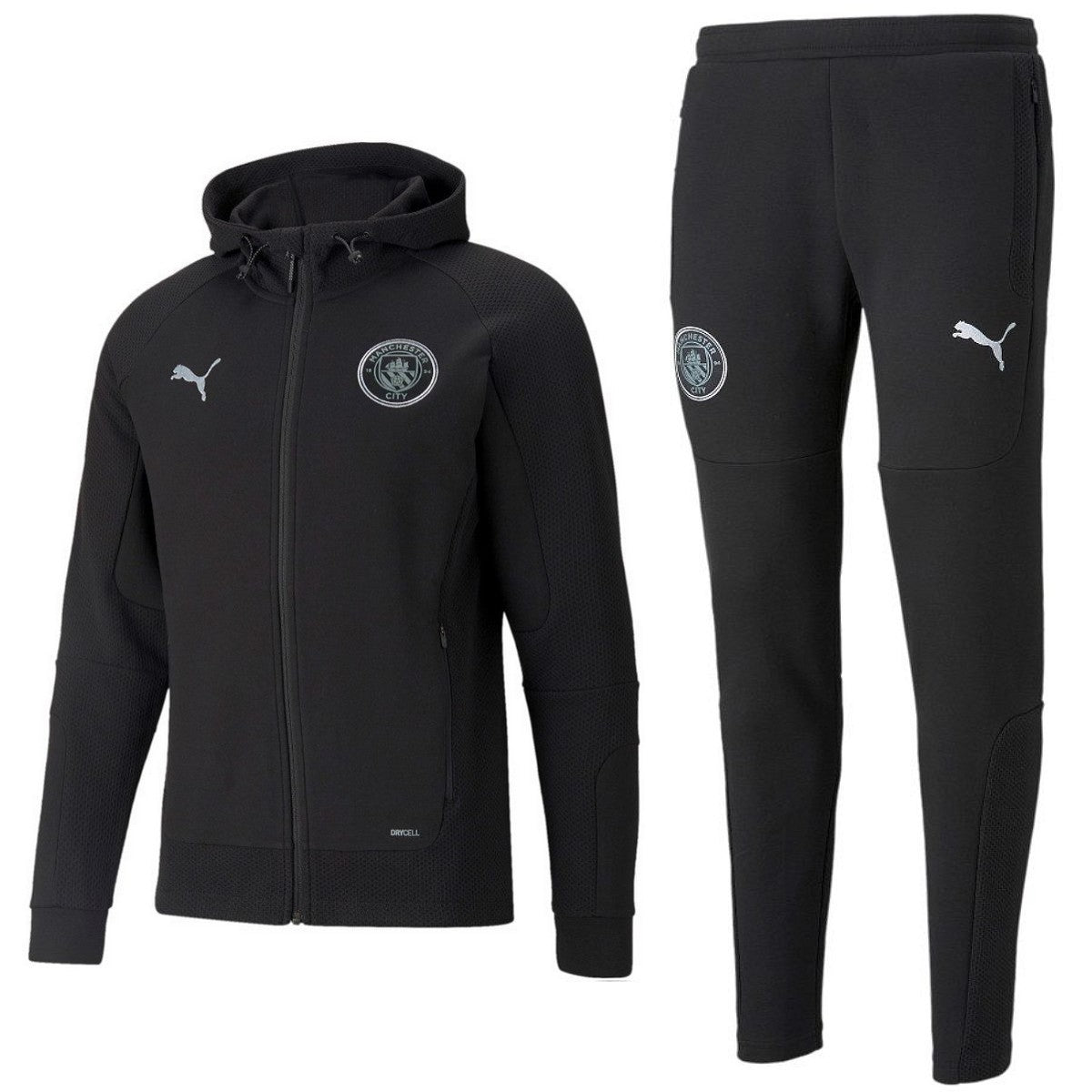 Manchester City hooded Casual presentation tracksuit 2021/22 - Puma ...