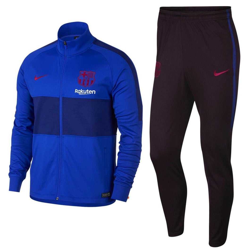 FC Barcelona blue training presentation Soccer tracksuit 2019/2020 - N ...