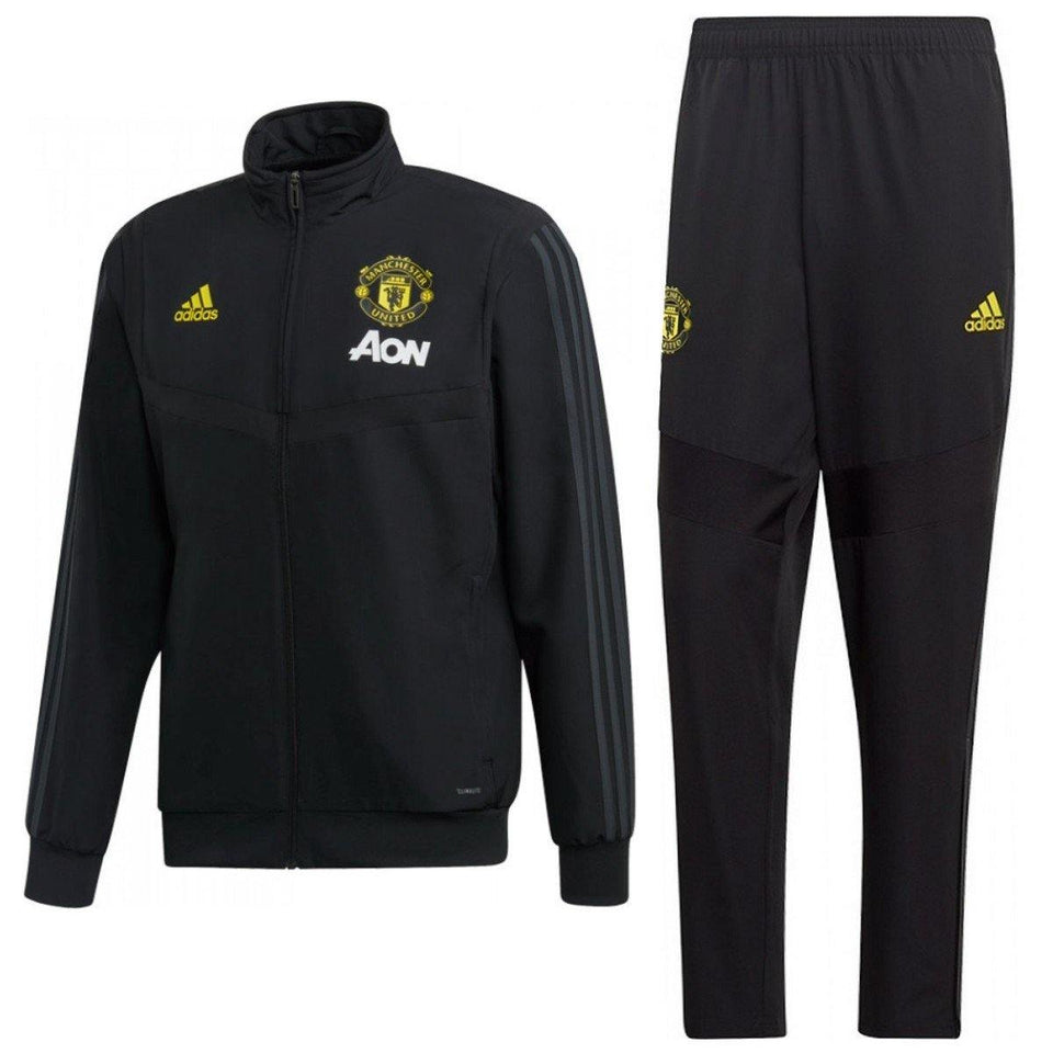 Geroosterd Zuidwest Ithaca Manchester United black presentation Soccer tracksuit 2019/20 - Adidas –  SoccerTracksuits.com
