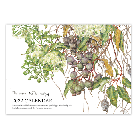 Nikulinsky 2022 Calendar Botanical Art