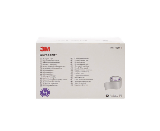 3M™ Micropore™ White 1 Inch X 10 Yard Paper Medical Tape