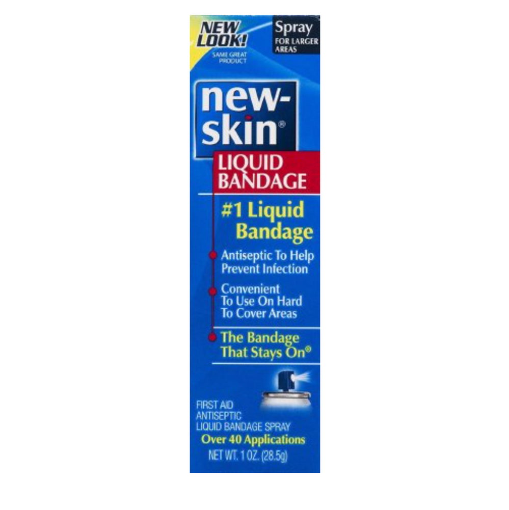 does new skin liquid bandage help healing