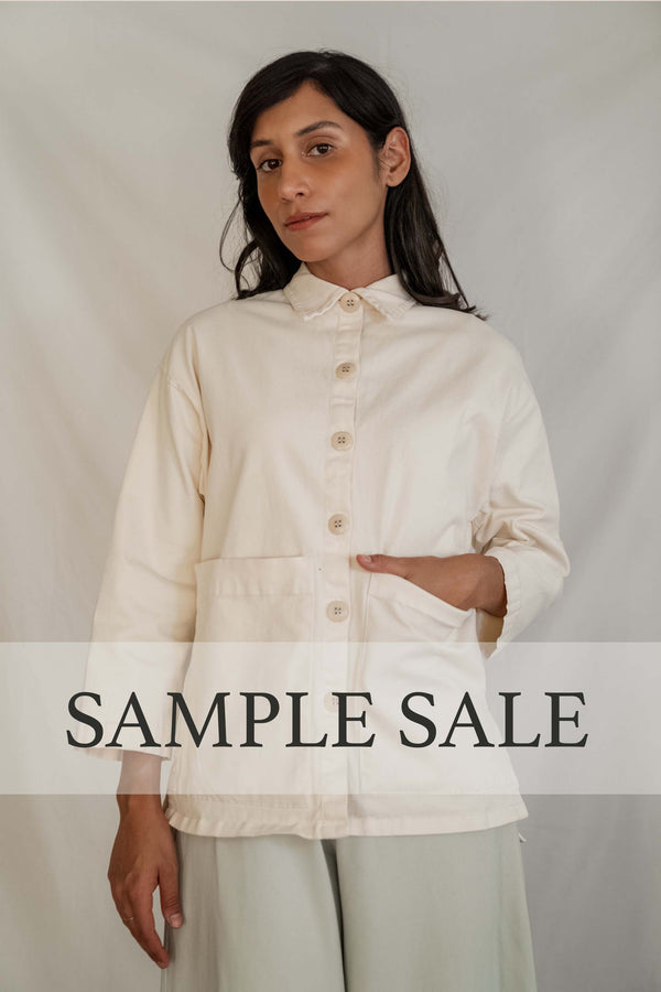 SAMPLE SALE | Painters Button Jacket - Mist – Mien