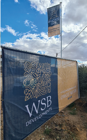 wsb developments heras fencing banners