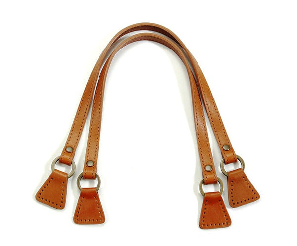 19.3&quot; byhands Genuine Leather Camel Purse Handle, Bag Strap (32-4904) – byhands Hand Craft