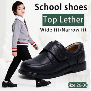 Black Leather School Shoes – squiddlys