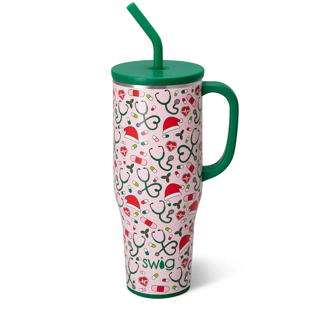 40OZ SANTAS SCRUBS MEGA MUG