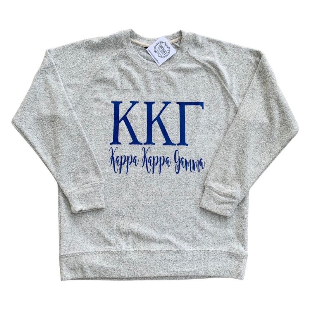 rots vertel het me accent Kappa Kappa Gamma World Famous Crest Long Sleeve T-shirt | islamiyyat.com