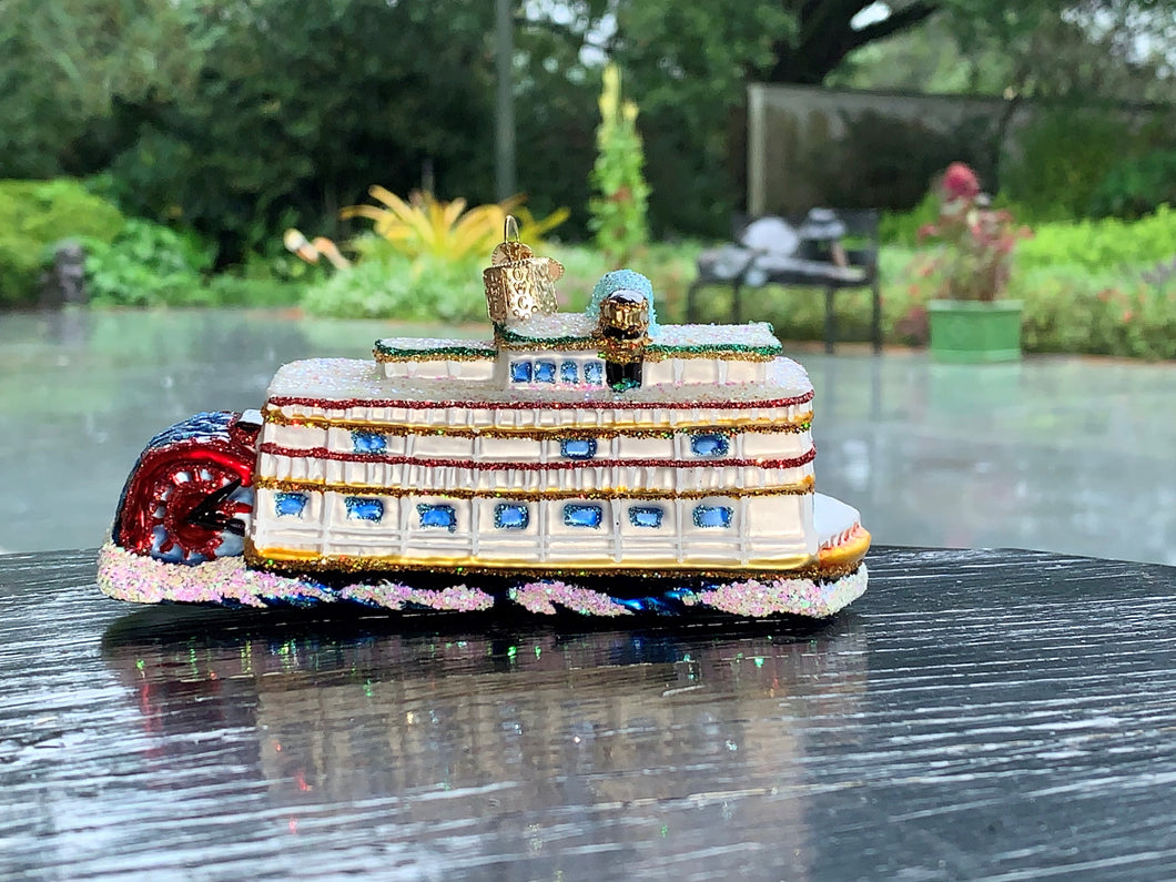 Riverboat Christmas Ornament Houmas House