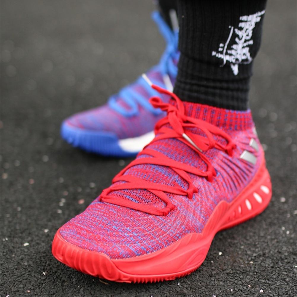 red and blue crazy explosive low