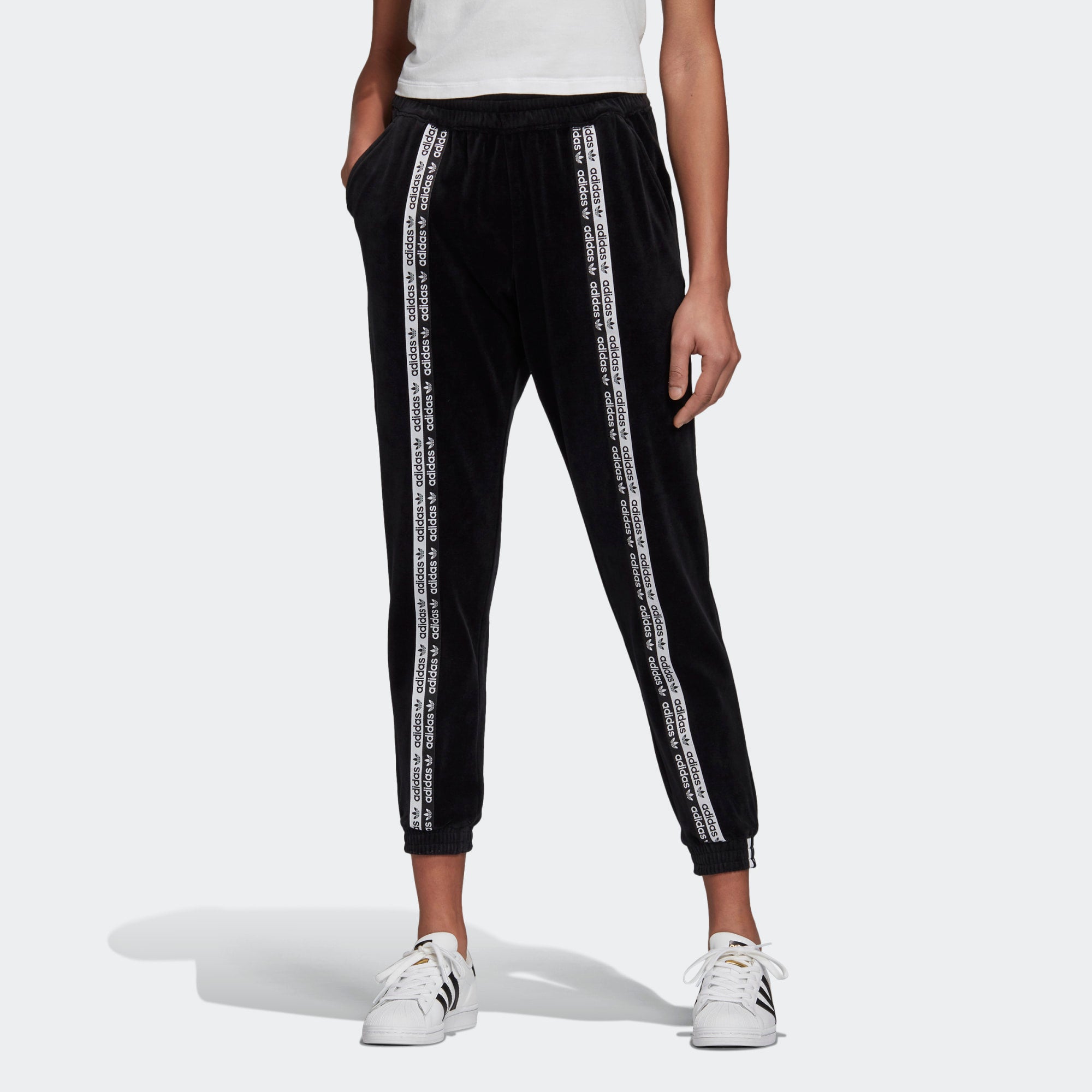 adidas cuffed sweatpants womens