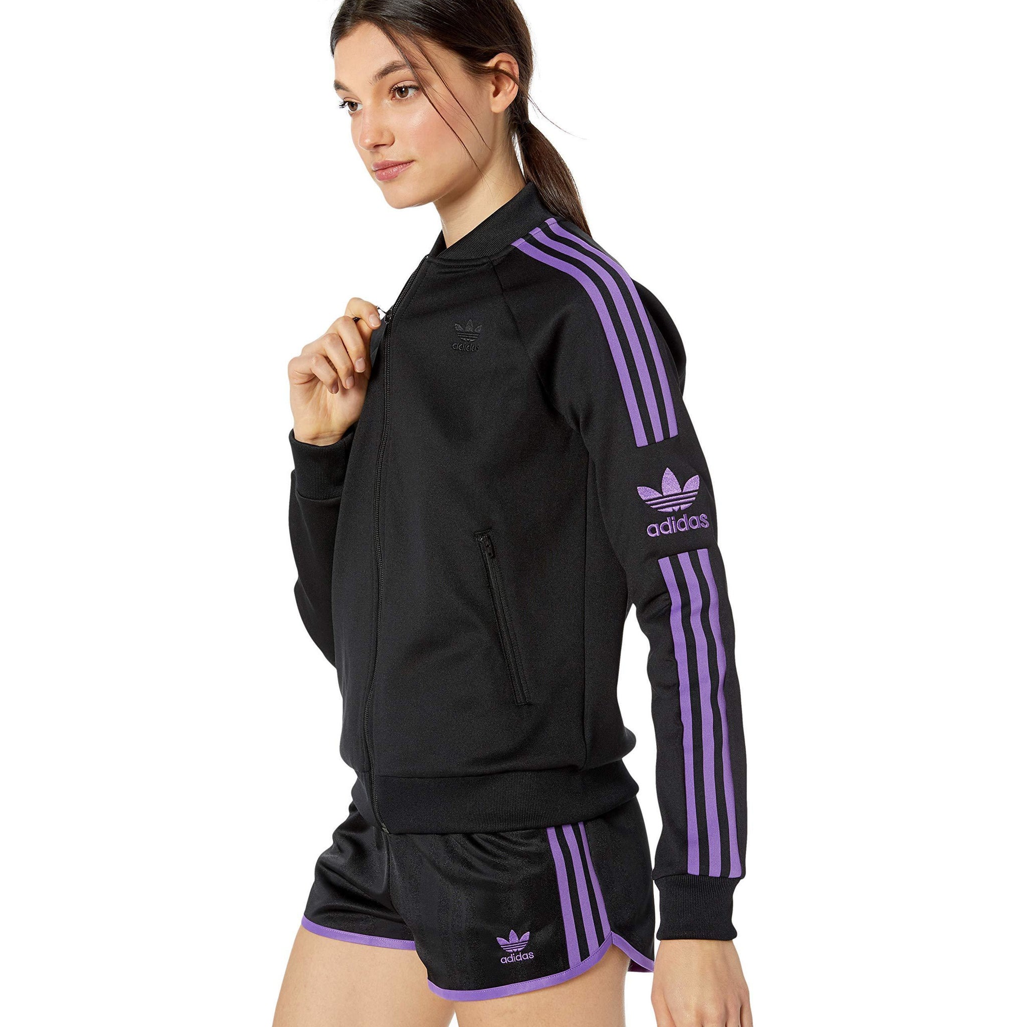 adidas originals superstar track top womens