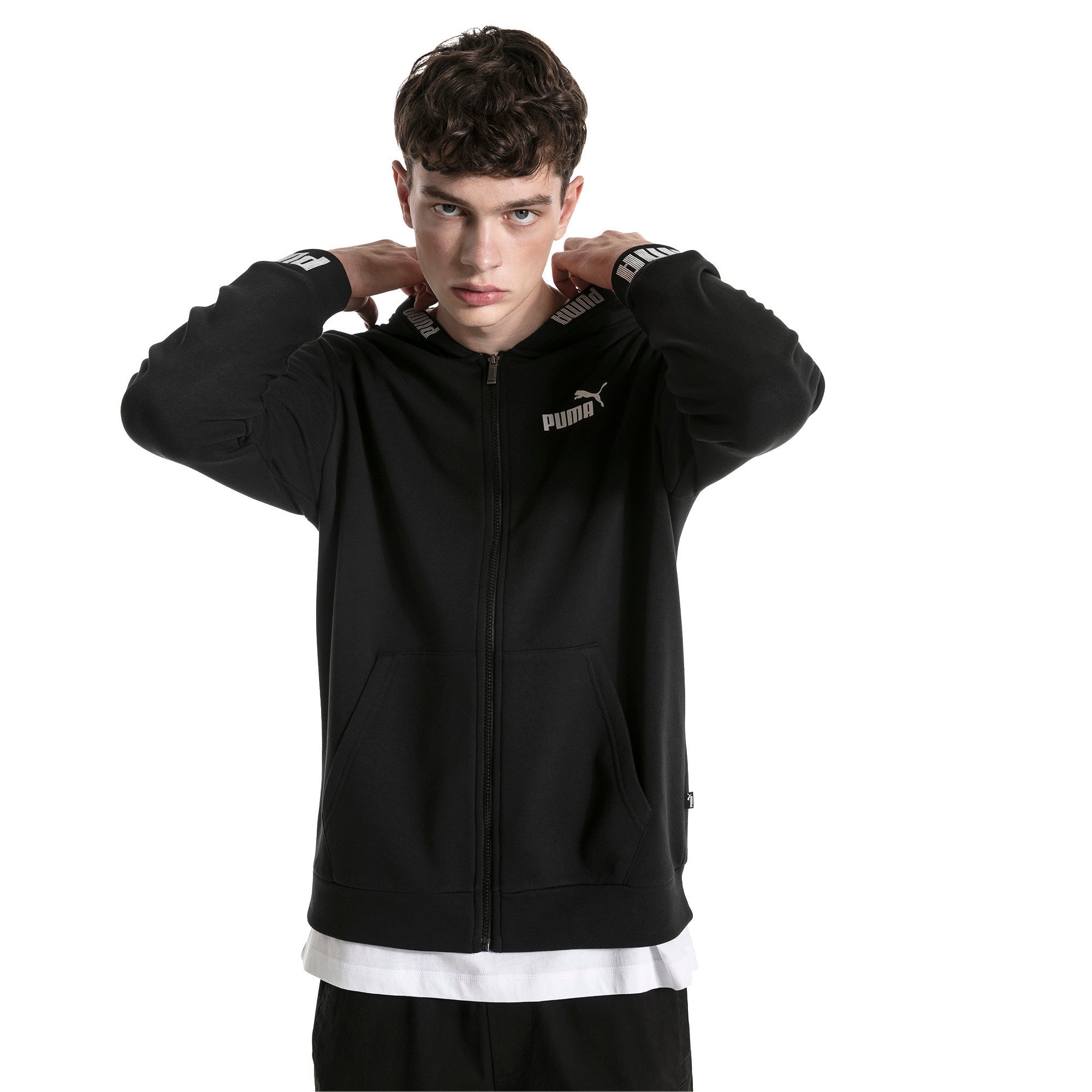 puma amplified hooded jacket