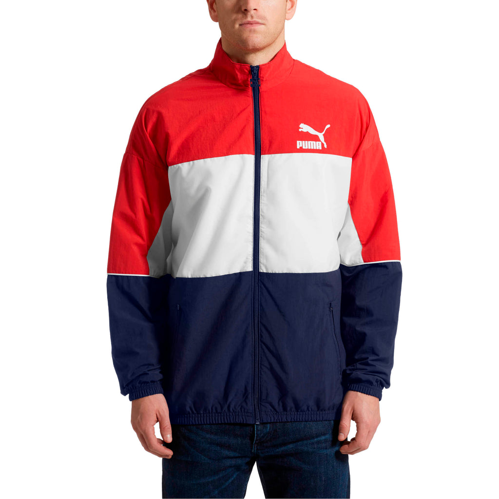 puma retro woven track jacket