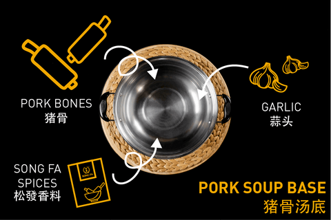 Song Fa Spices Hot Pot Tip (Pork Soup Base)