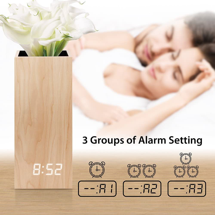 oct17 wooden alarm clock