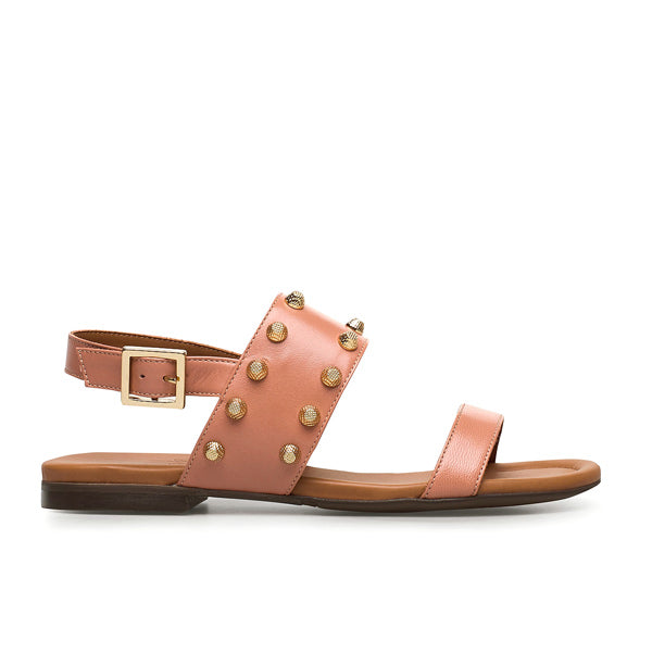 Billi-Bi-4011-rose sandal leather flat 