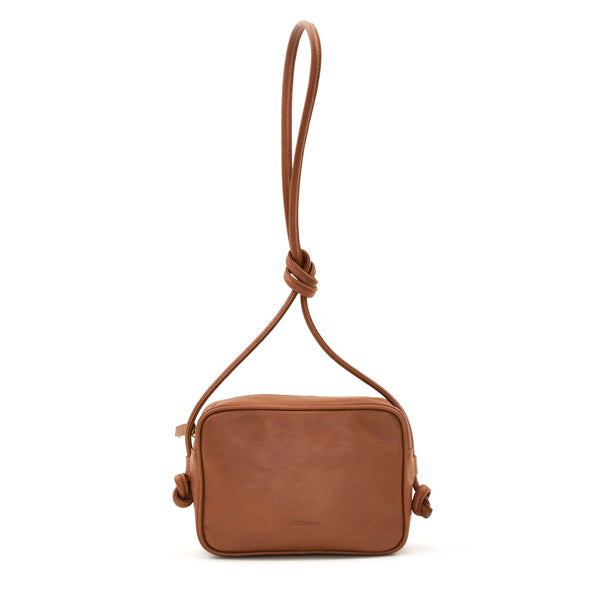 Mint&Rose-cassis-tan crossbody leather bag