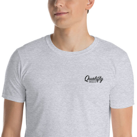 Download Embroidered Logo Unisex T Shirt Qualifly Reels