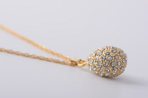 Golden Egg Pendant Necklace Pendant Keren Kopal