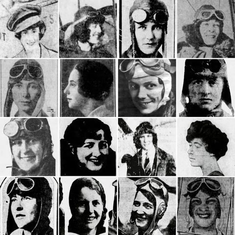 First 16 female pilots in Canada