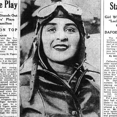 Canadian Aviatrix #60 – Auree Sinkins (born 1911)