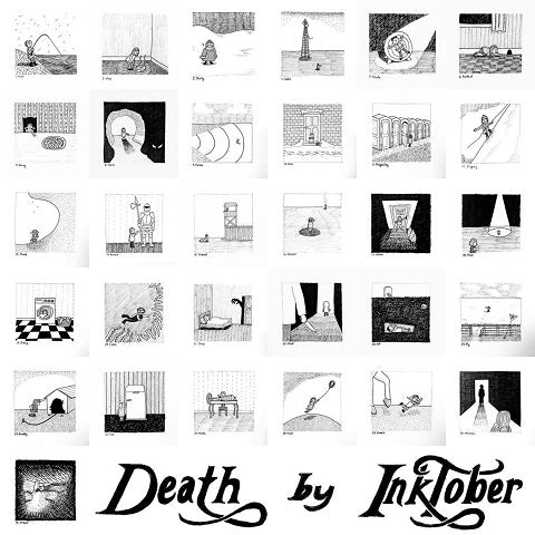 Death by Inktober - all 31 days
