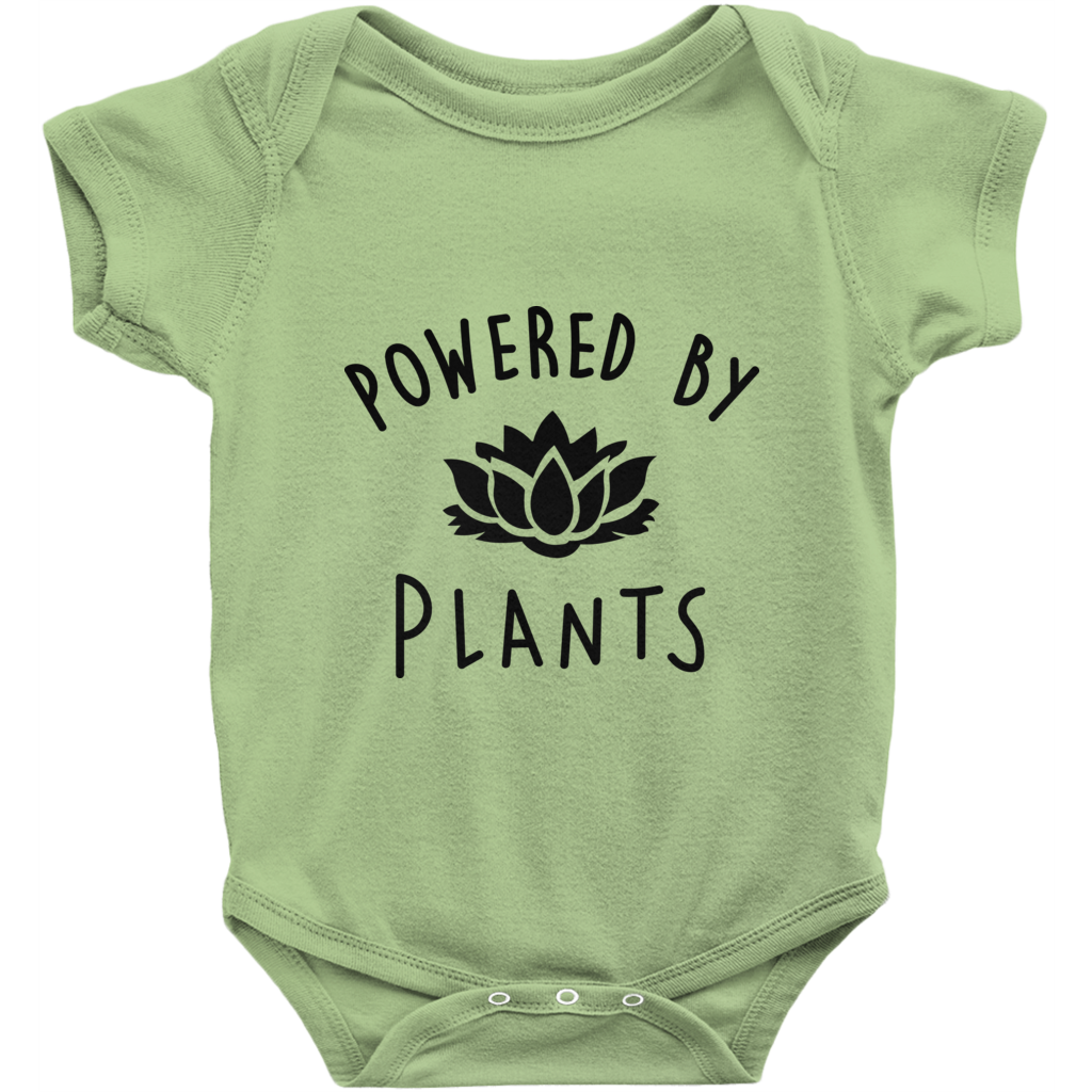 vegan baby onesie