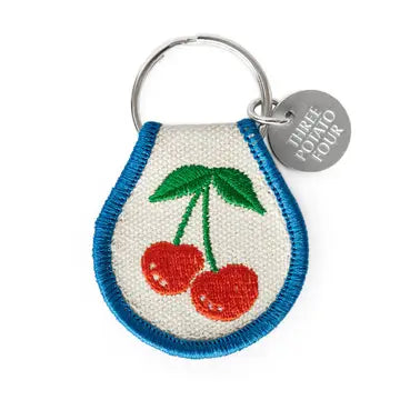 Patch Keychain- Cherry Cherries