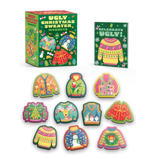 Ugly Christmas Sweater Magnets - The Toy Chest