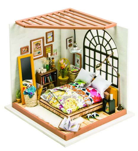DIY Mini House Alice's Dreamy Bedroom