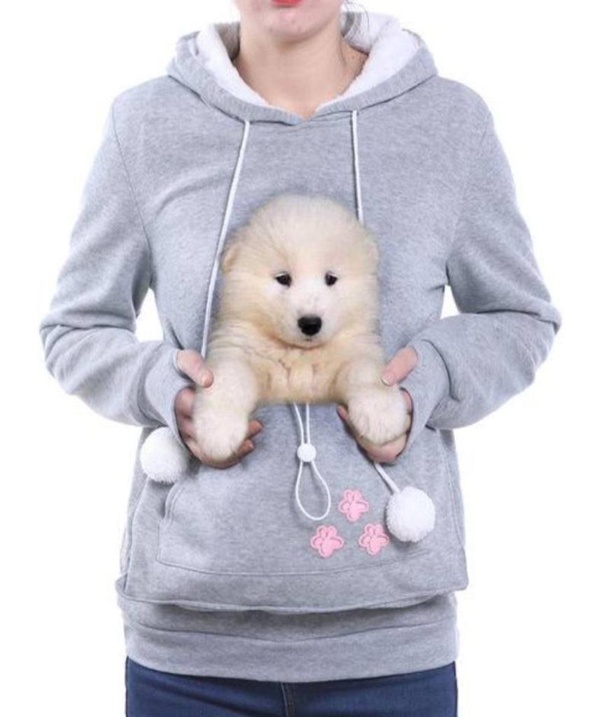 kangaroo hoodie pet pouch sweatshirt