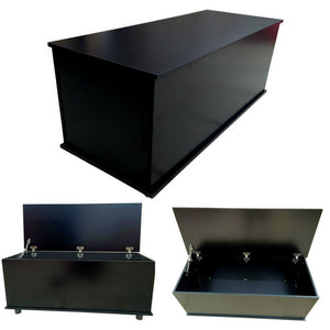 black toy box chest