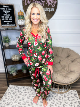 Chocolate Christmas Pajamas