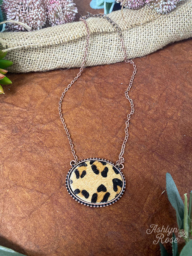 I Dance Country Leopard Necklace