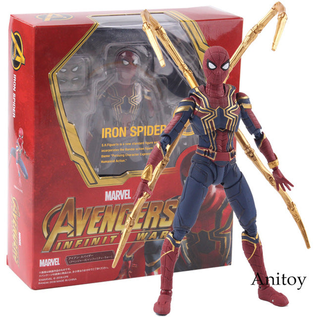 iron spider infinity war action figure