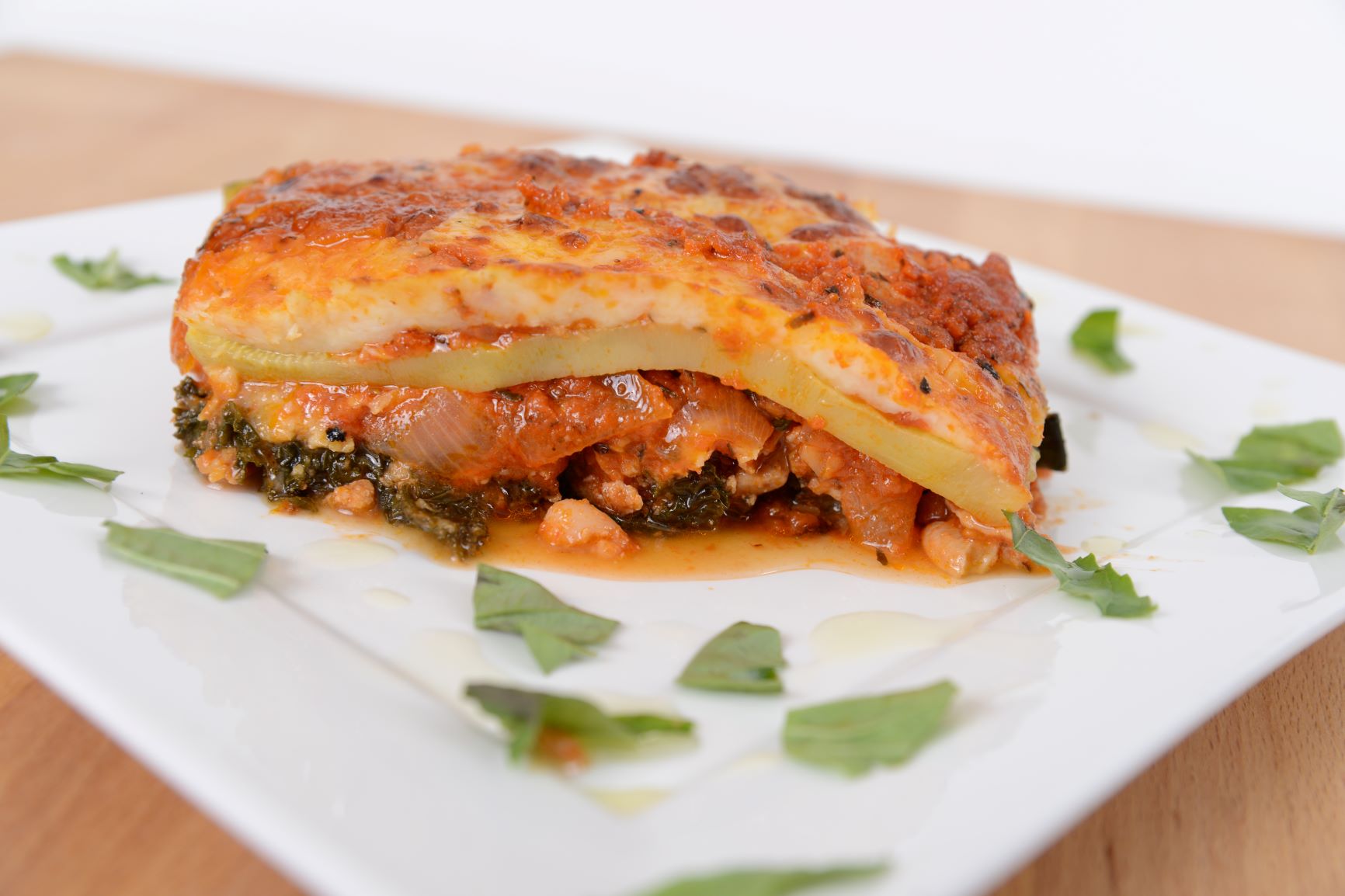 Turkey Moussaka w/ Zucchini &amp; Eggplant