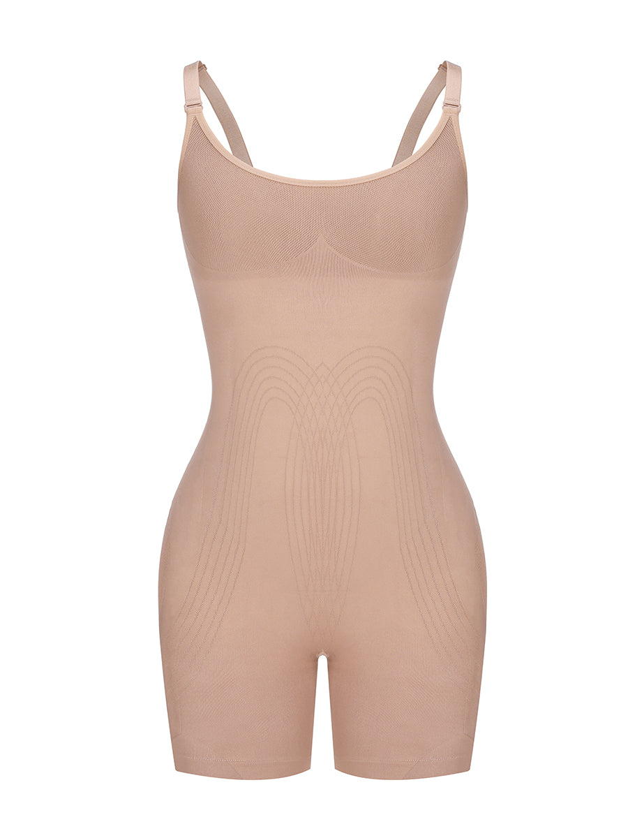 Loverbeauty Tummy Control Bodysuit Shapewear With Crotchless