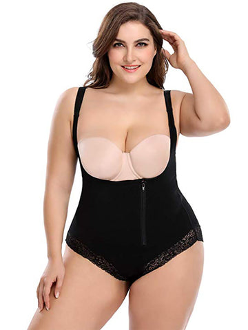 PLUS SIZE WAIST SLIMMING BUTT LIFTER UNDERBUST BODY SHAPER