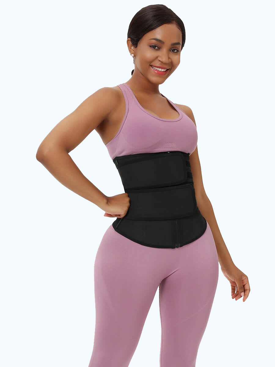 Latex Waist Double Belts Waist Trainer