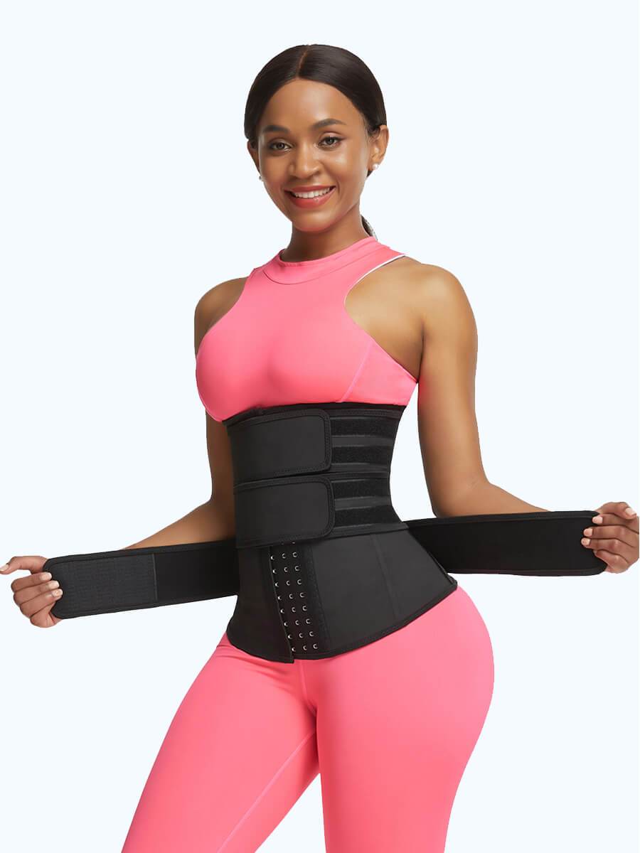 Latex Three Belt with Hook Waist Trainer