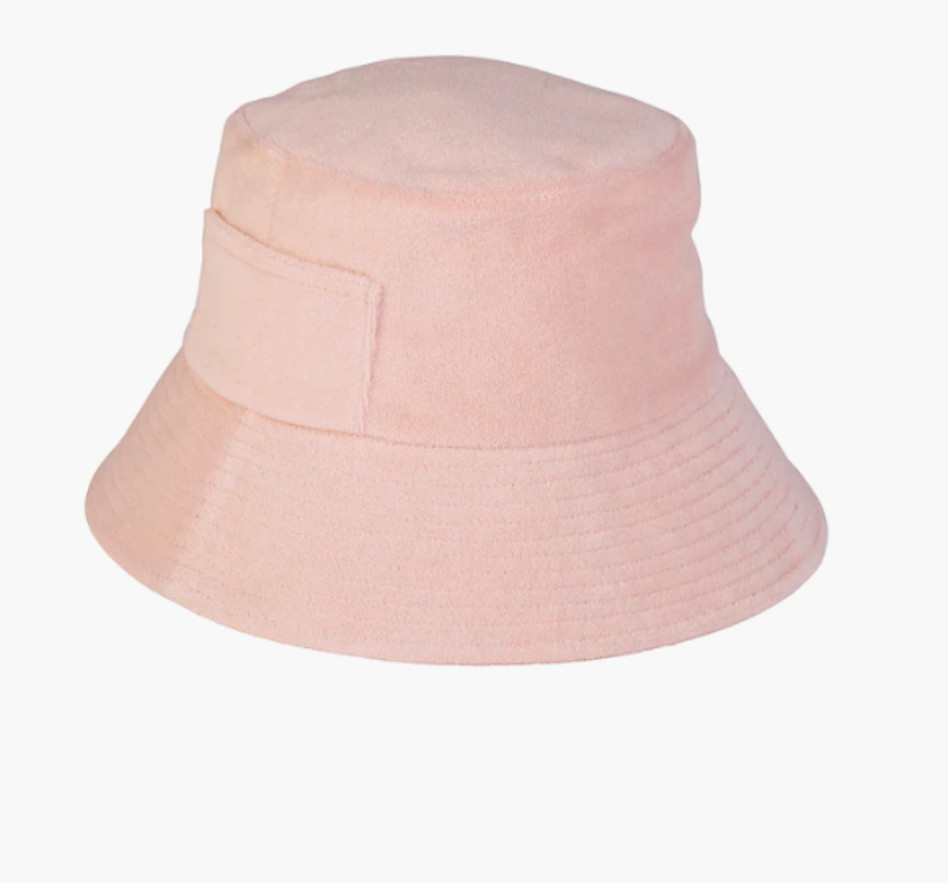 Monogram-embellished Knitted Bucket Hat SM