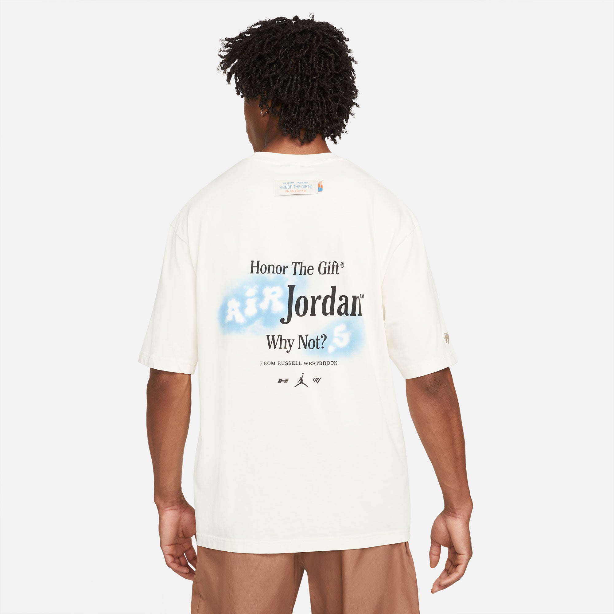 cream jordan shirt