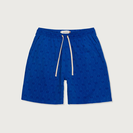 Louis Vuitton 3D Pocket Monogram Board Swim Trunks - Blue, 12.5