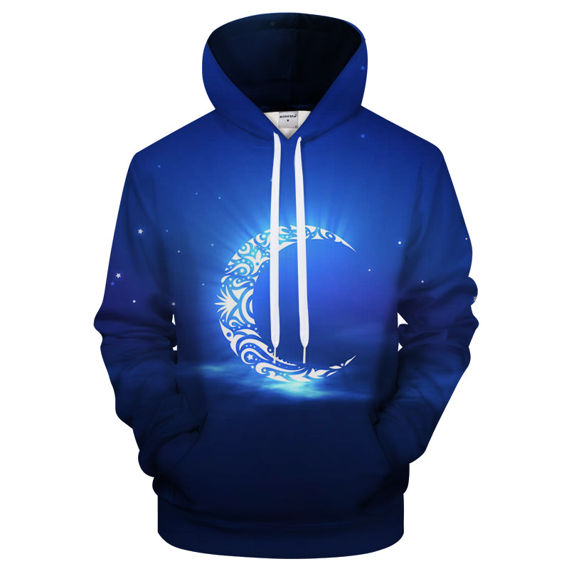 Ramadan Blue Moon 3D Sweatshirt Hoodie Pullover — My 3D Hoodie