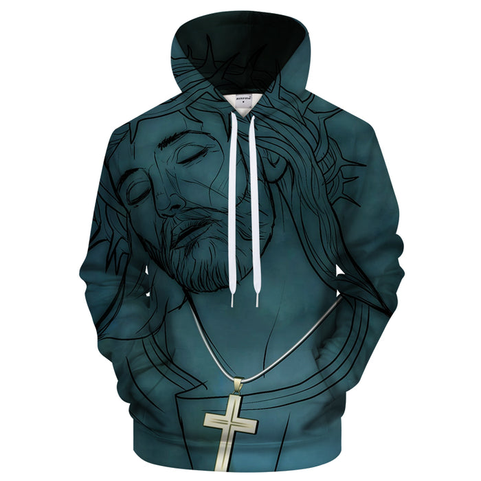 jesus cross sweatshirt