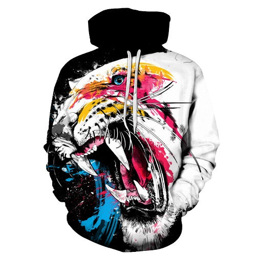 color splash hoodie