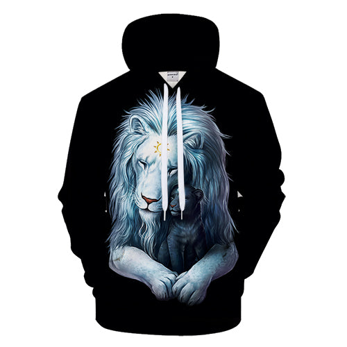 black lion hoodie